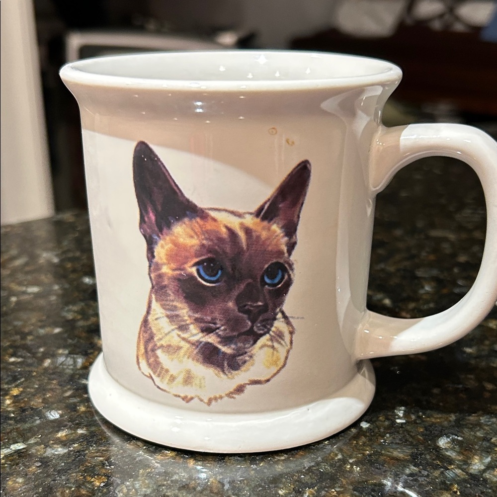 Siamese Cat Ceramic Coffee Mug